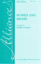 Bushes and Briars TTBB choral sheet music cover